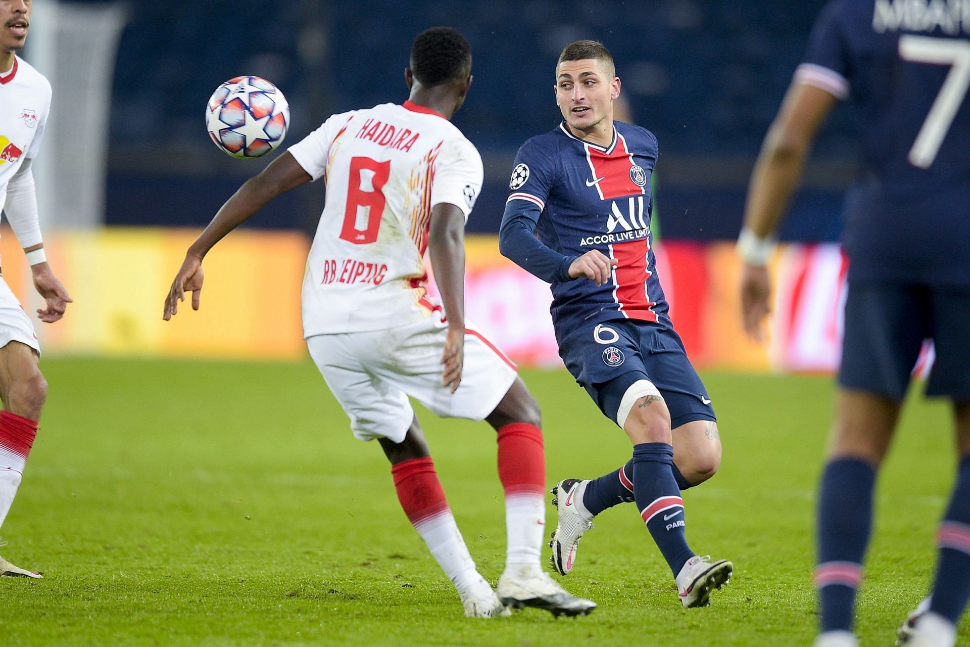 Verratti could have his hands full once against Leipzig's talented young attackers.